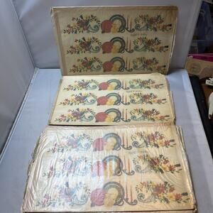 Vintage MCM Decal Border Shelf Edging Trimettes by Betty Best